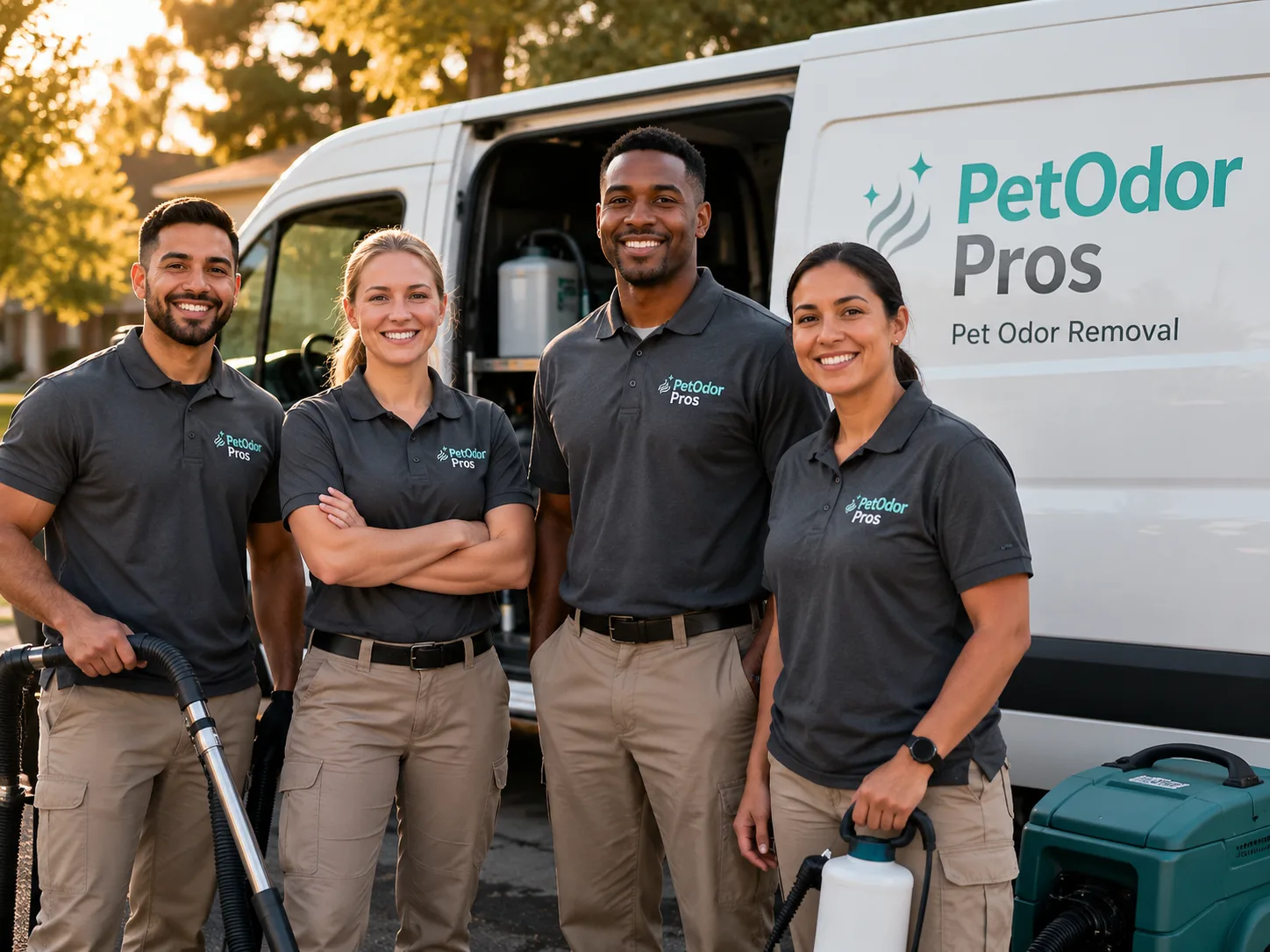 Pet Odor Removal team serving Saline, LA